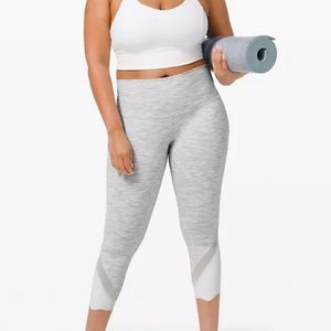Lululemon wunder under scallop leggings yoga pants